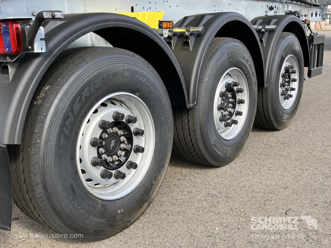 SCHMITZ Auflieger Kipper Stahlrundmulde 29m³ - Tipper semi-trailer: picture 2 SCHMITZ Auflieger Kipper Stahlrundmulde 29m³ - Tipper semi-trailer: picture 2