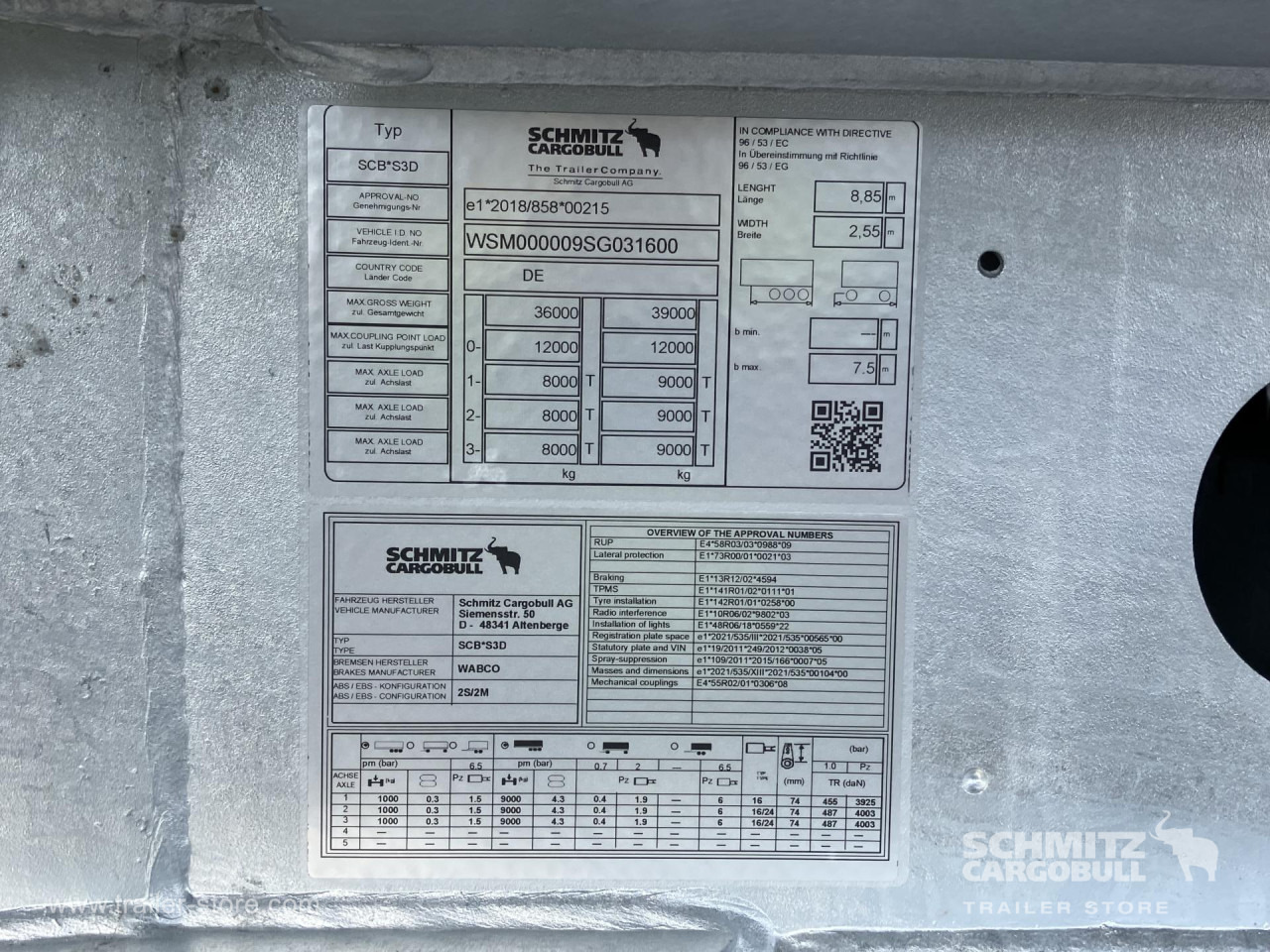 SCHMITZ Auflieger Kipper Stahlrundmulde 29m³ - Tipper semi-trailer: picture 4 SCHMITZ Auflieger Kipper Stahlrundmulde 29m³ - Tipper semi-trailer: picture 4