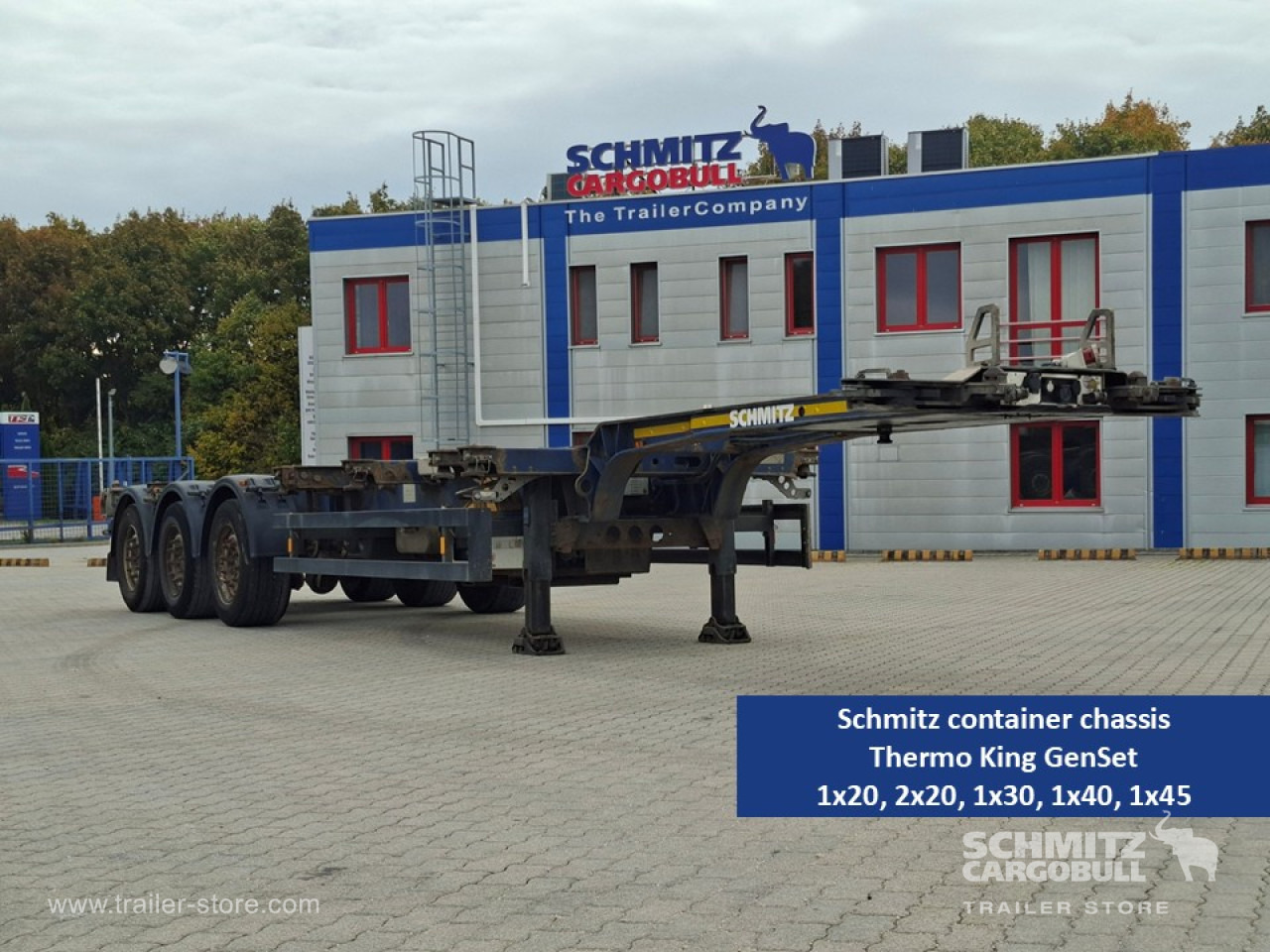 SCHMITZ Containerchassis Standard - Container transporter/ Swap body semi-trailer: picture 1 SCHMITZ Containerchassis Standard - Container transporter/ Swap body semi-trailer: picture 1