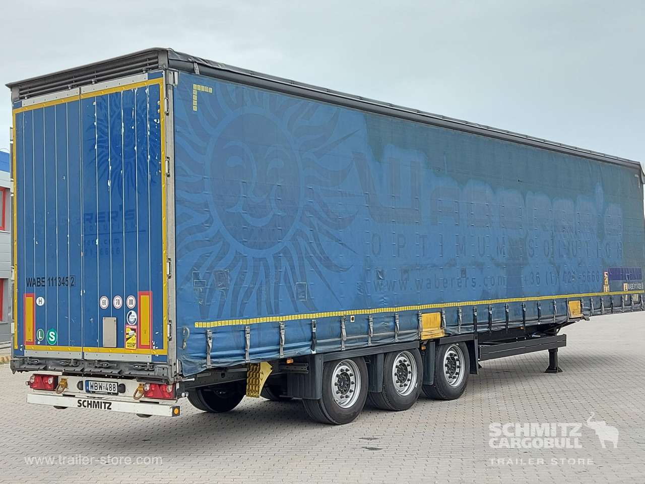 SCHMITZ Curtainsider Mega - Curtainsider semi-trailer: picture 5 SCHMITZ Curtainsider Mega - Curtainsider semi-trailer: picture 5