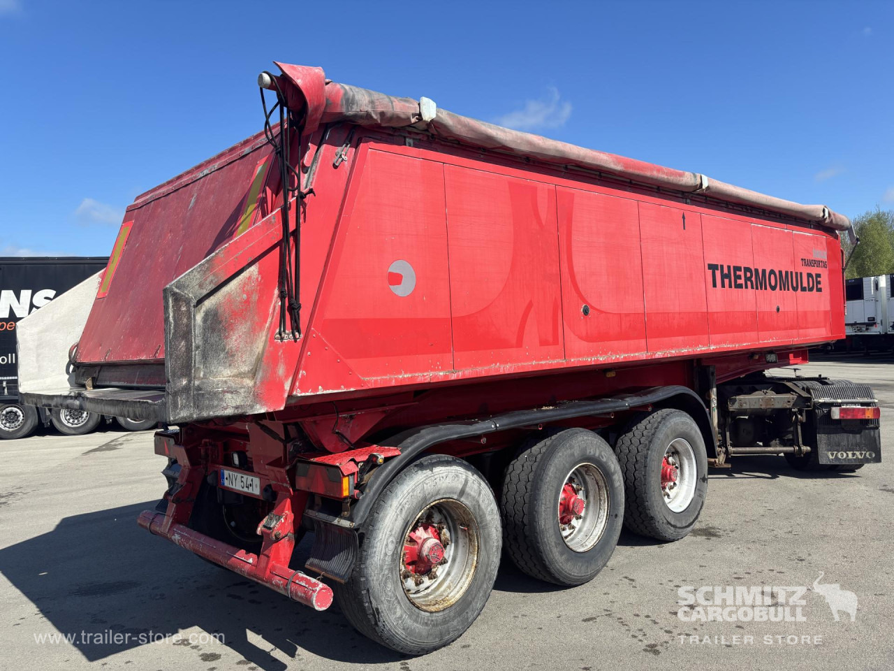 MEIERLING Tipper Alu-square sided body 23m³ - Tipper semi-trailer: picture 4 MEIERLING Tipper Alu-square sided body 23m³ - Tipper semi-trailer: picture 4