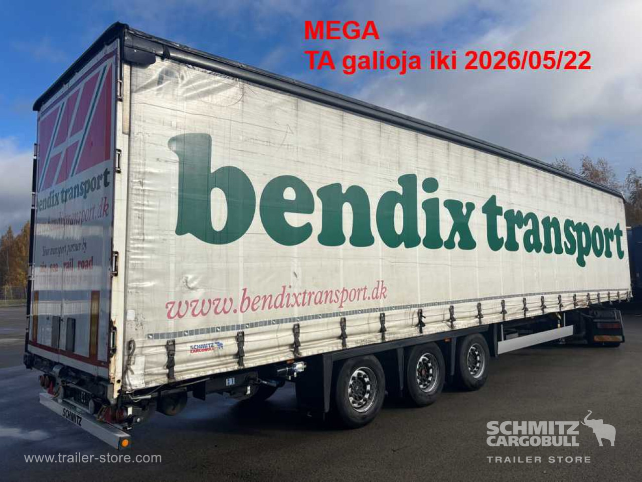 SCHMITZ Curtainsider Mega - Curtainsider semi-trailer: picture 1 SCHMITZ Curtainsider Mega - Curtainsider semi-trailer: picture 1