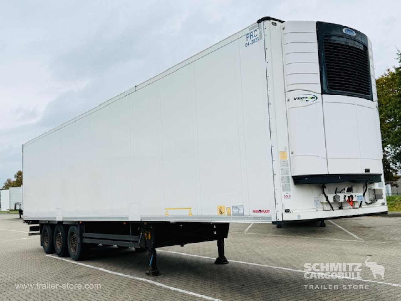 Isothermal semi-trailer SCHMITZ Oplegger Vries Multitemp Double deck: picture 10