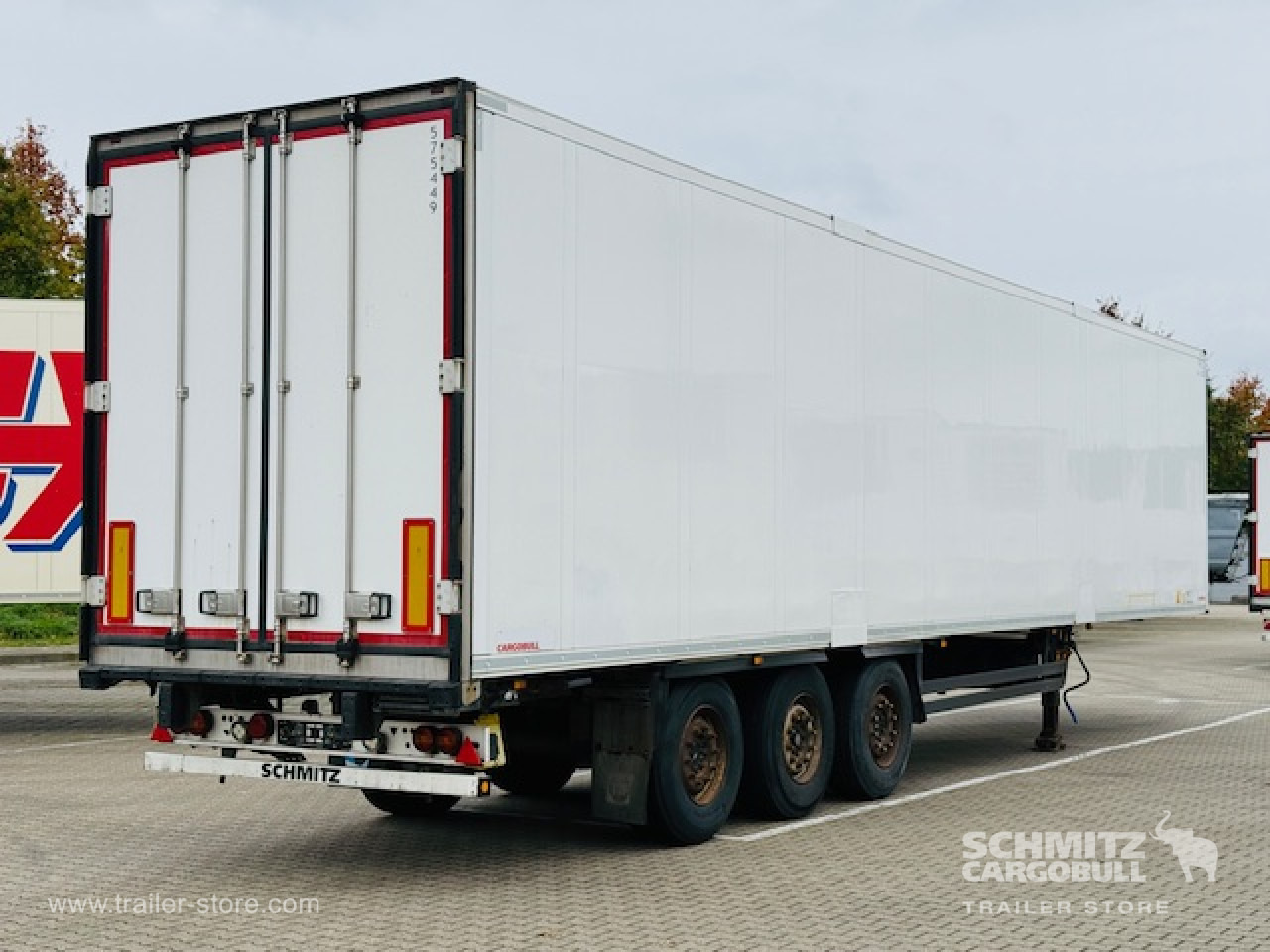 Isothermal semi-trailer SCHMITZ Oplegger Vries Multitemp Double deck: picture 8