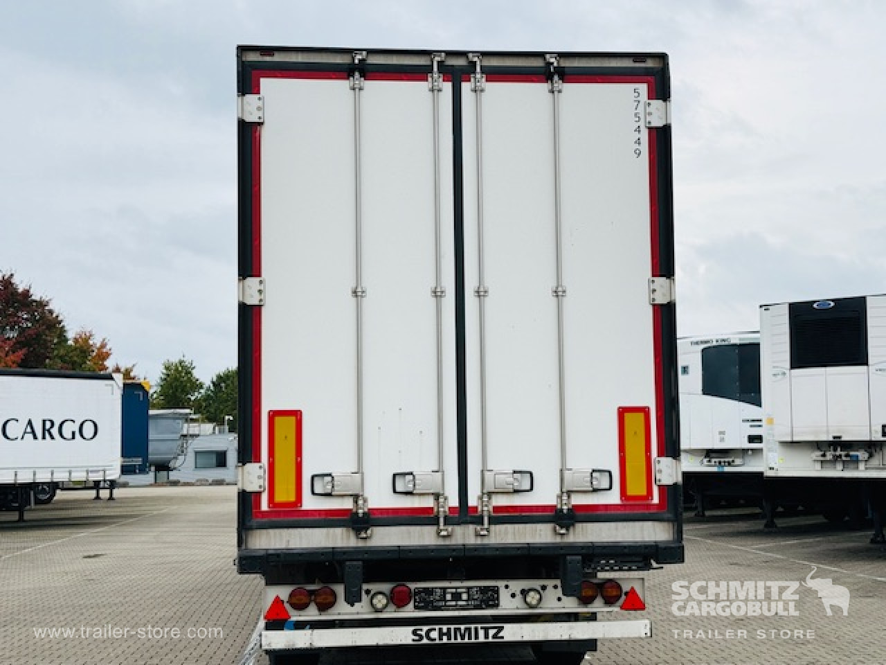 Isothermal semi-trailer SCHMITZ Oplegger Vries Multitemp Double deck: picture 12