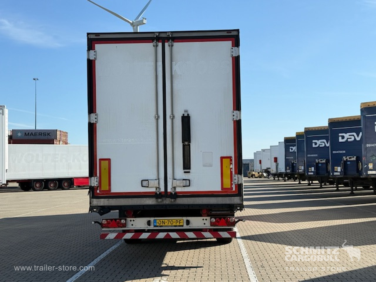 Isothermal semi-trailer SCHMITZ Oplegger Vries Multitemp: picture 12