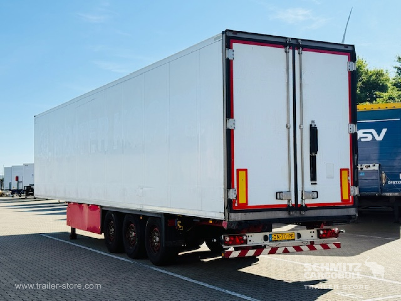 Isothermal semi-trailer SCHMITZ Oplegger Vries Multitemp: picture 10