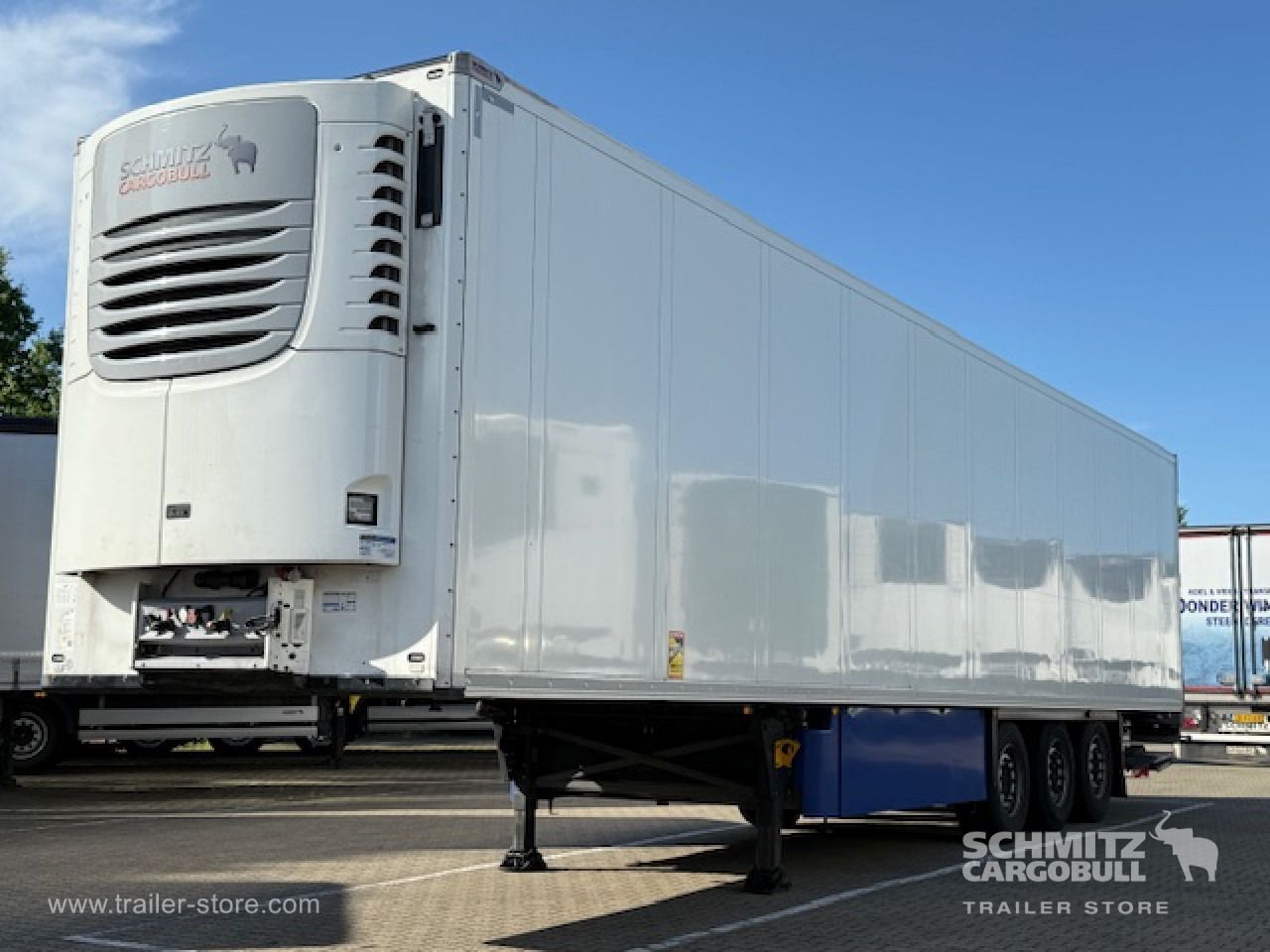 SCHMITZ Oplegger Vries Multitemp Taillift - Isothermal semi-trailer: picture 1 SCHMITZ Oplegger Vries Multitemp Taillift - Isothermal semi-trailer: picture 1
