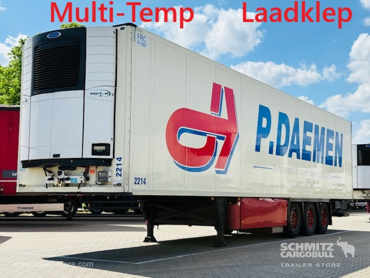 SCHMITZ Oplegger Vries Multitemp Taillift - Isothermal semi-trailer: picture 1 SCHMITZ Oplegger Vries Multitemp Taillift - Isothermal semi-trailer: picture 1