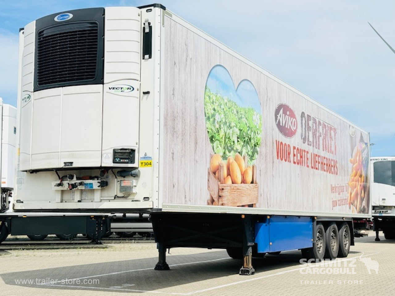 SCHMITZ Oplegger Vries Multitemp Taillift - Isothermal semi-trailer: picture 1 SCHMITZ Oplegger Vries Multitemp Taillift - Isothermal semi-trailer: picture 1