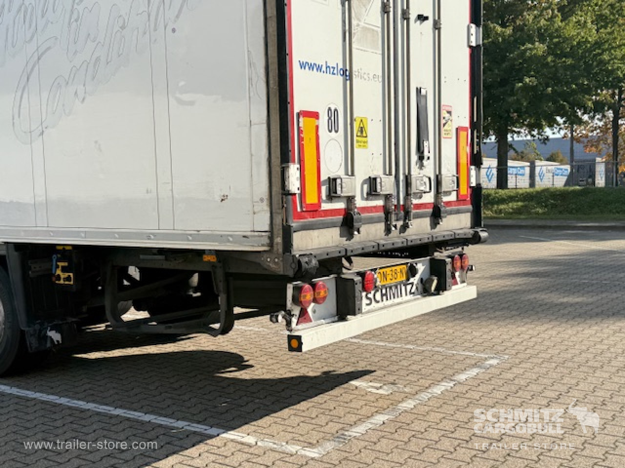 Isothermal semi-trailer SCHMITZ Oplegger Vries Standard: picture 15
