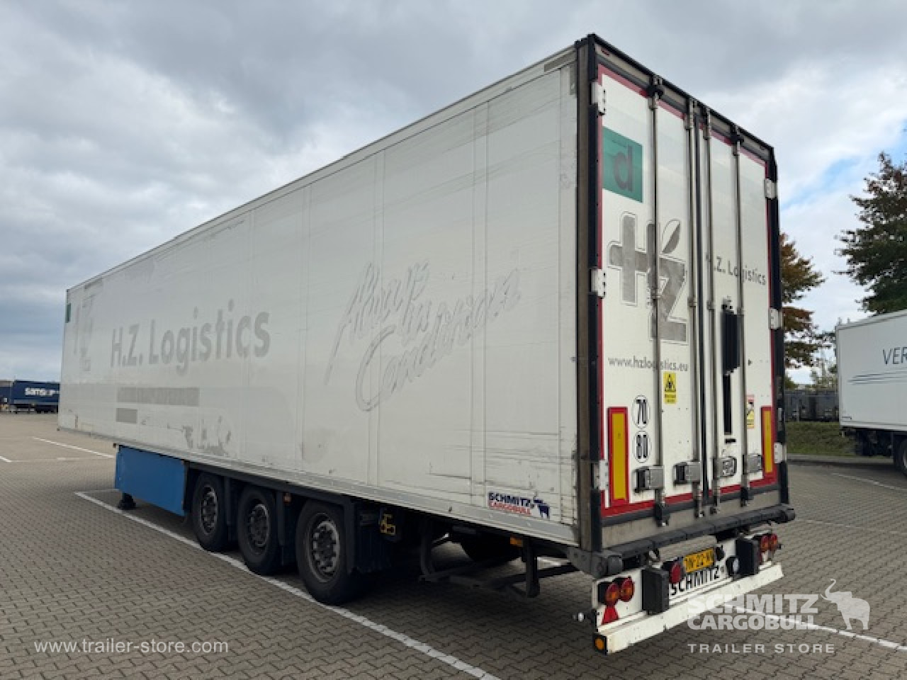 Isothermal semi-trailer SCHMITZ Oplegger Vries Standard: picture 12