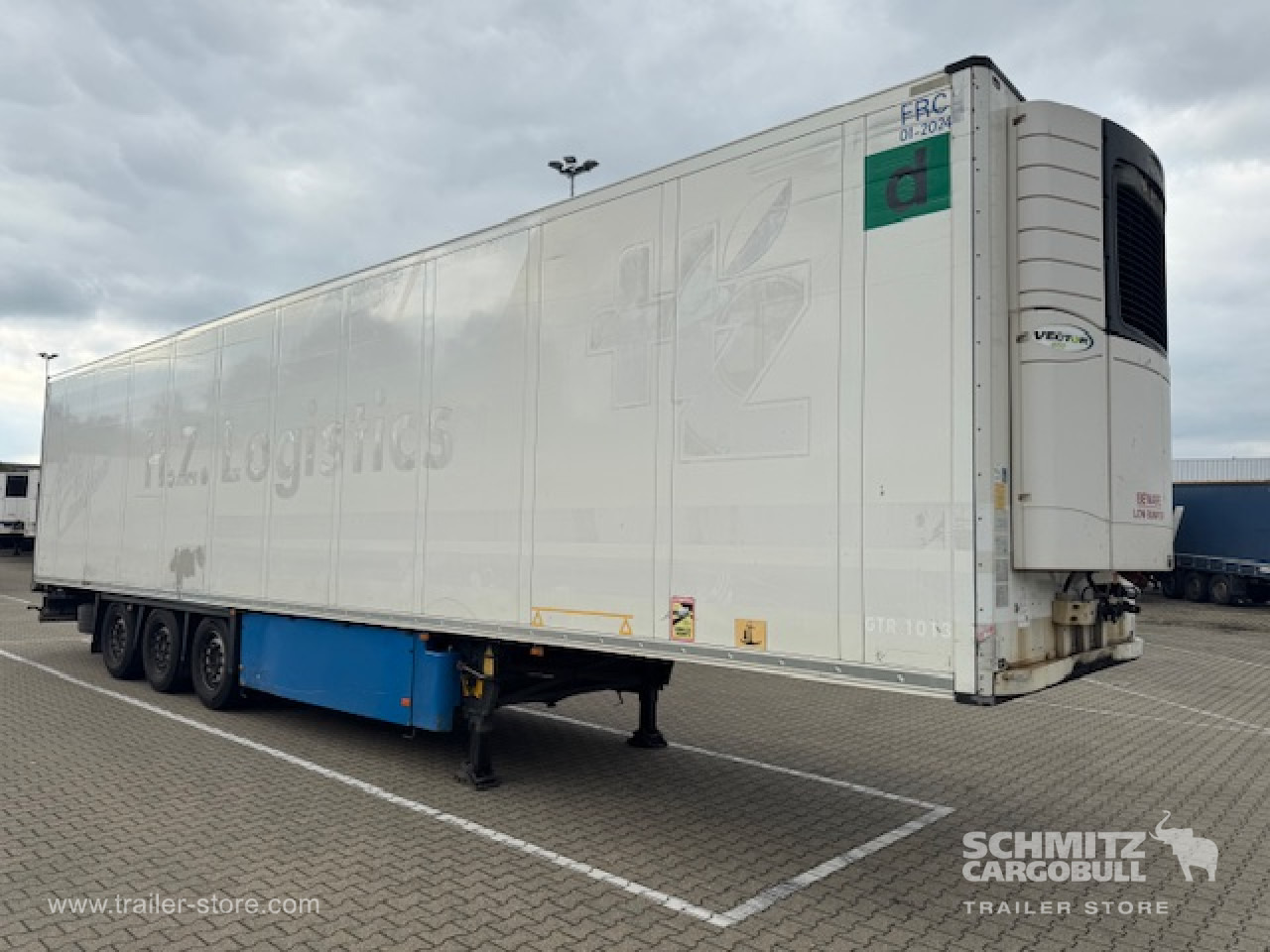 Isothermal semi-trailer SCHMITZ Oplegger Vries Standard: picture 9