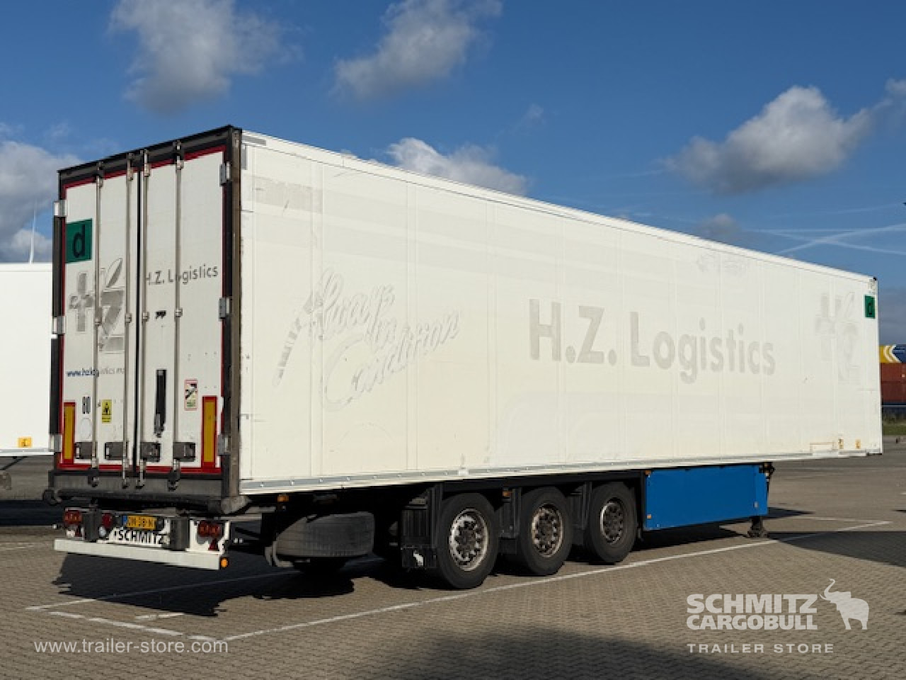 Isothermal semi-trailer SCHMITZ Oplegger Vries Standard: picture 8
