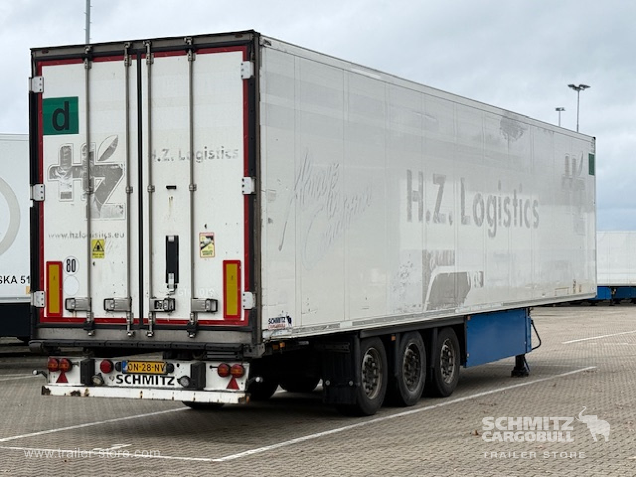 Isothermal semi-trailer SCHMITZ Oplegger Vries Standard: picture 8