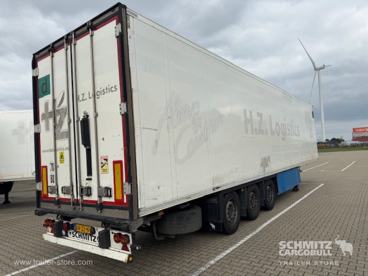 Isothermal semi-trailer SCHMITZ Oplegger Vries Standard: picture 14