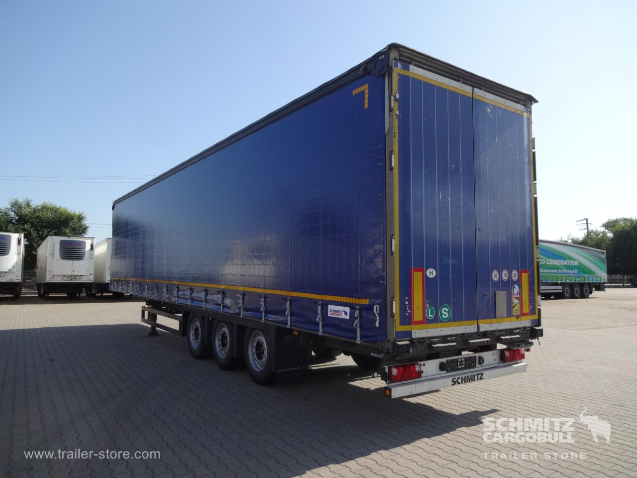 SCHMITZ Curtainsider Varios - Curtainsider semi-trailer: picture 4 SCHMITZ Curtainsider Varios - Curtainsider semi-trailer: picture 4