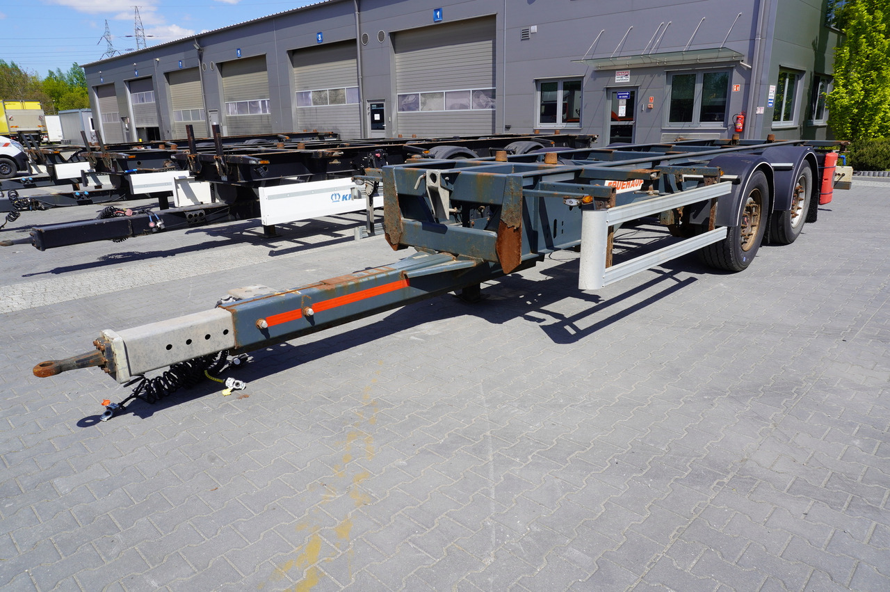 FRUEHAUF BDF / 18 t - Chassis trailer: picture 1 FRUEHAUF BDF / 18 t - Chassis trailer: picture 1