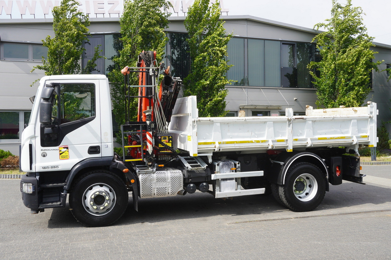 IVECO Eurocargo 160-250 / Fassi F95 crane / 120 tho. km / 3-sided tipper - Tipper, Crane truck: picture 5 IVECO Eurocargo 160-250 / Fassi F95 crane / 120 tho. km / 3-sided tipper - Tipper, Crane truck: picture 5