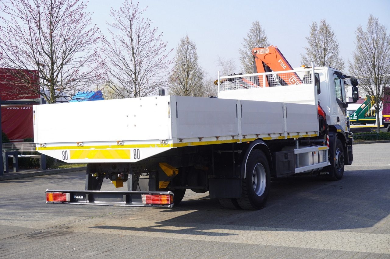 Dropside/ Flatbed truck, Crane truck IVECO STRALIS 310 E6 / HDS FASSI 155 6.2 T / 250 thousand km: picture 9