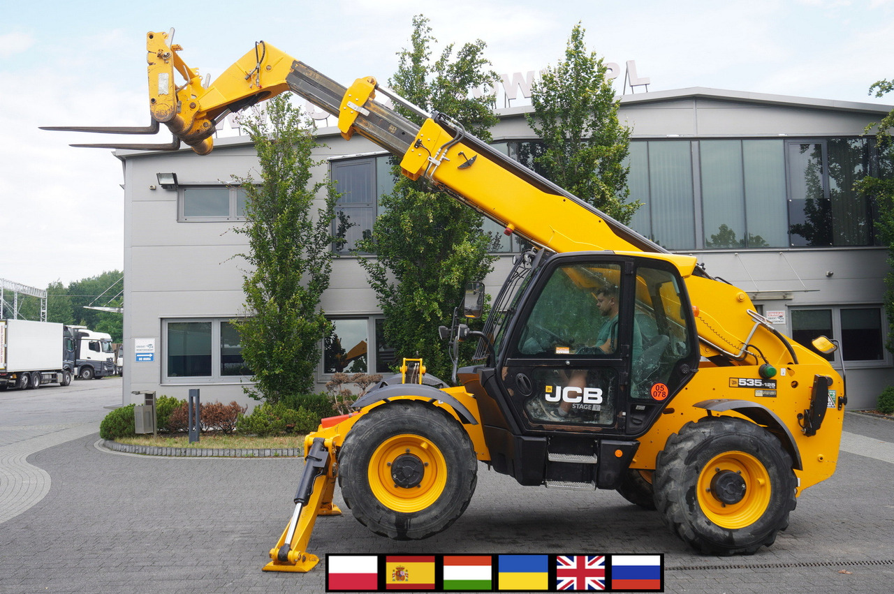 JCB 535-125 / 1500 MTH! / reach 12.5 m / 2021 / 3.5 t - Telescopic wheel loader: picture 1 JCB 535-125 / 1500 MTH! / reach 12.5 m / 2021 / 3.5 t - Telescopic wheel loader: picture 1