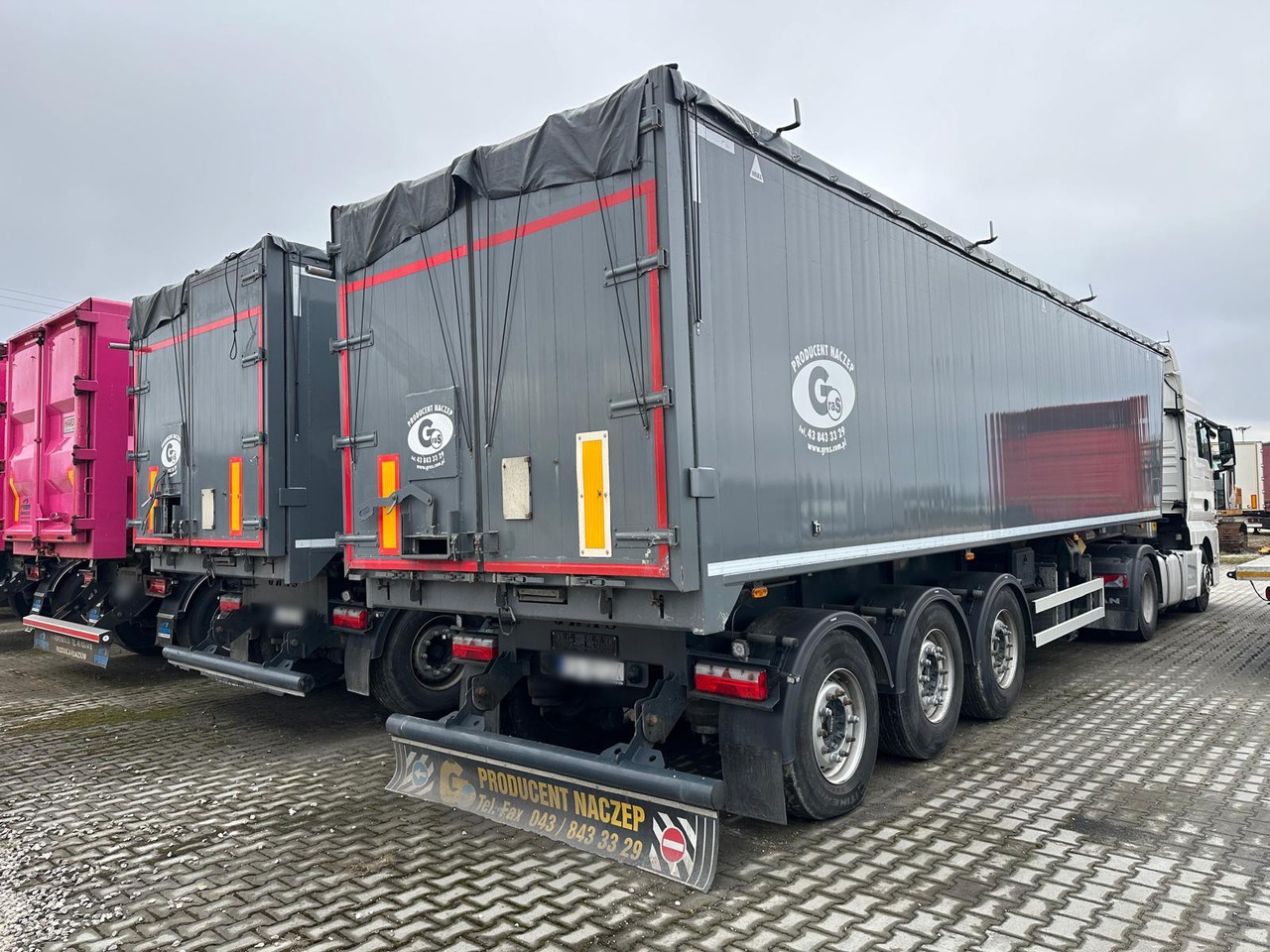 LEGRAS GS tipper / 50 m3 semi-trailer! / 2023 / 2 units - Tipper semi-trailer: picture 1 LEGRAS GS tipper / 50 m3 semi-trailer! / 2023 / 2 units - Tipper semi-trailer: picture 1