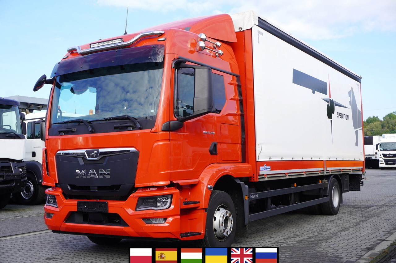 MAN TGM 15.290 / Curtainsider 17 EPAL / 2022 - Curtainsider truck: picture 1 MAN TGM 15.290 / Curtainsider 17 EPAL / 2022 - Curtainsider truck: picture 1