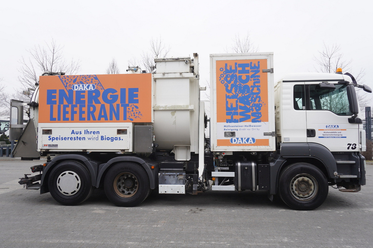 MAN TGS 26.360 / Holzmann Fahrzeugbau HBS 28/120.00 kitchen waste vehicle / Euro 5 - Garbage truck: picture 5 MAN TGS 26.360 / Holzmann Fahrzeugbau HBS 28/120.00 kitchen waste vehicle / Euro 5 - Garbage truck: picture 5