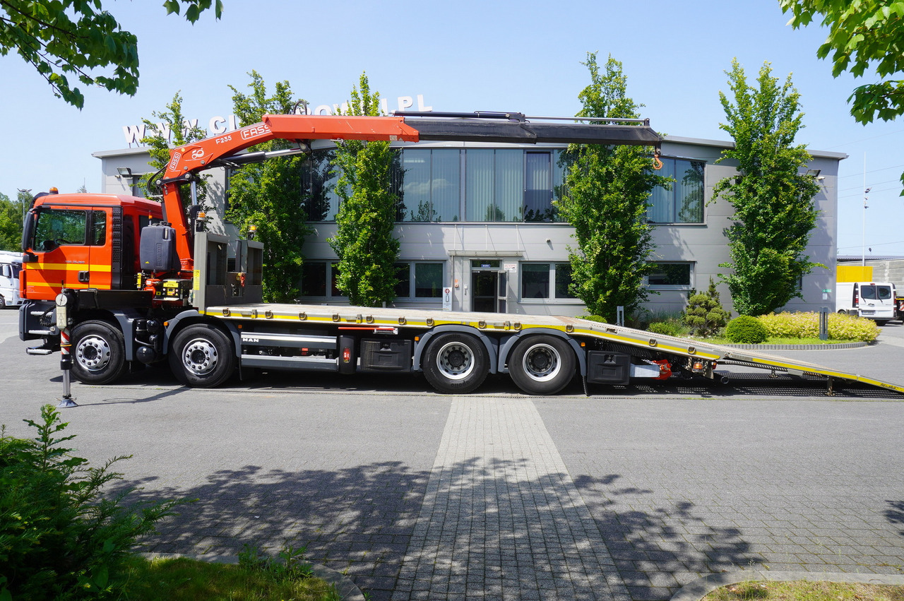 MAN TGS 35.360 E6 8x2 / FASSI F235 crane / 6.5 T cap. / 8.3 m reach - Autotransporter truck, Crane truck: picture 5 MAN TGS 35.360 E6 8x2 / FASSI F235 crane / 6.5 T cap. / 8.3 m reach - Autotransporter truck, Crane truck: picture 5