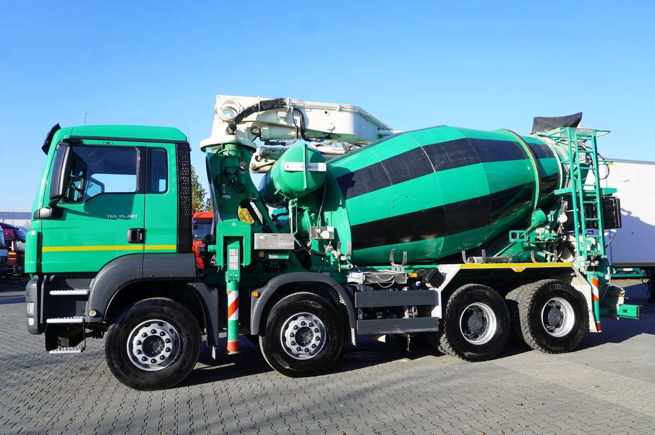 MAN TGS 35.480 8x4 Concrete Mixer Pump truck / Putzmeister M24-3 / 1600 MTH! - Concrete pump truck: picture 3 MAN TGS 35.480 8x4 Concrete Mixer Pump truck / Putzmeister M24-3 / 1600 MTH! - Concrete pump truck: picture 3