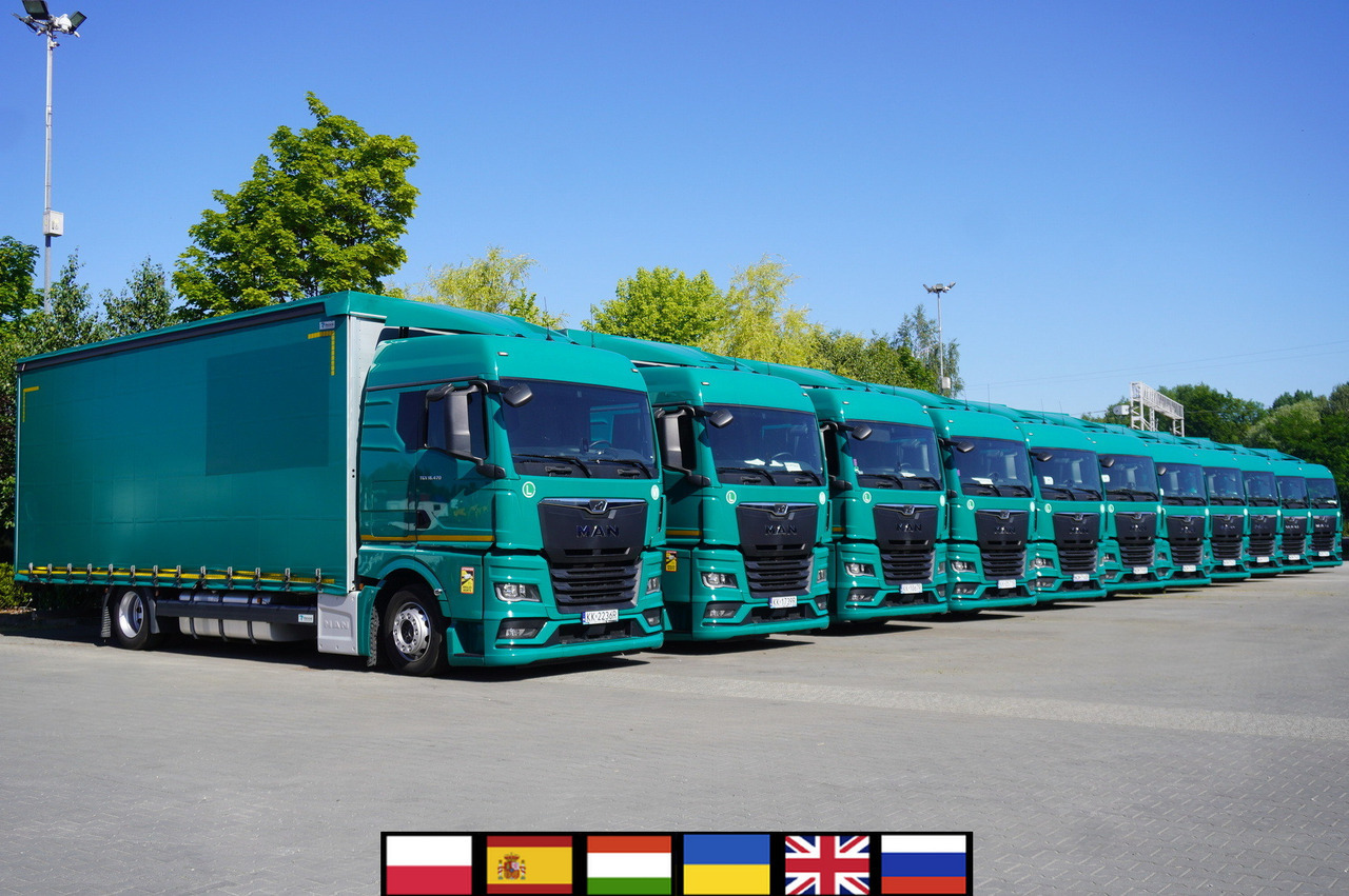 MAN TGX 18.470 / 2022 / Curtainsider 19 EPAL / Retarder / 15 units - Curtainsider truck: picture 1 MAN TGX 18.470 / 2022 / Curtainsider 19 EPAL / Retarder / 15 units - Curtainsider truck: picture 1