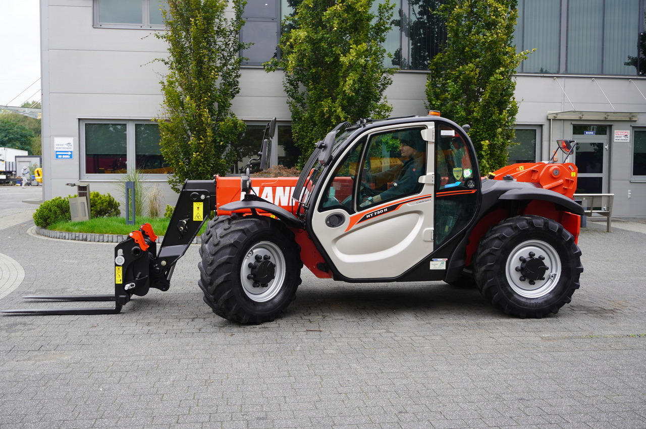 Telescopic wheel loader MANITOU MT 730 H / 7 m reach / 3 t / height 190 cm / 2900 MTH! / Joystick: picture 24