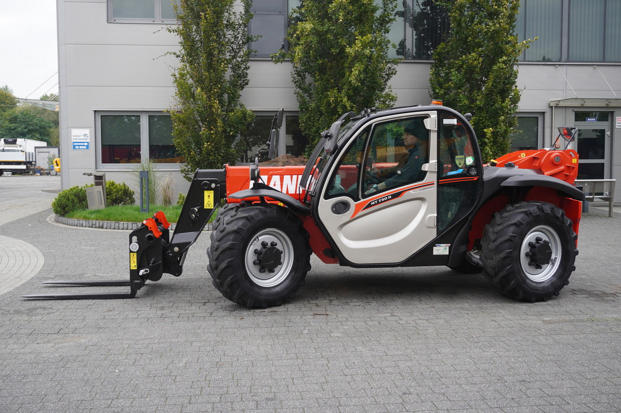 Telescopic wheel loader MANITOU MT 730 H / 7 m reach / 3 t / height 190 cm / 2900 MTH! / Joystick: picture 23