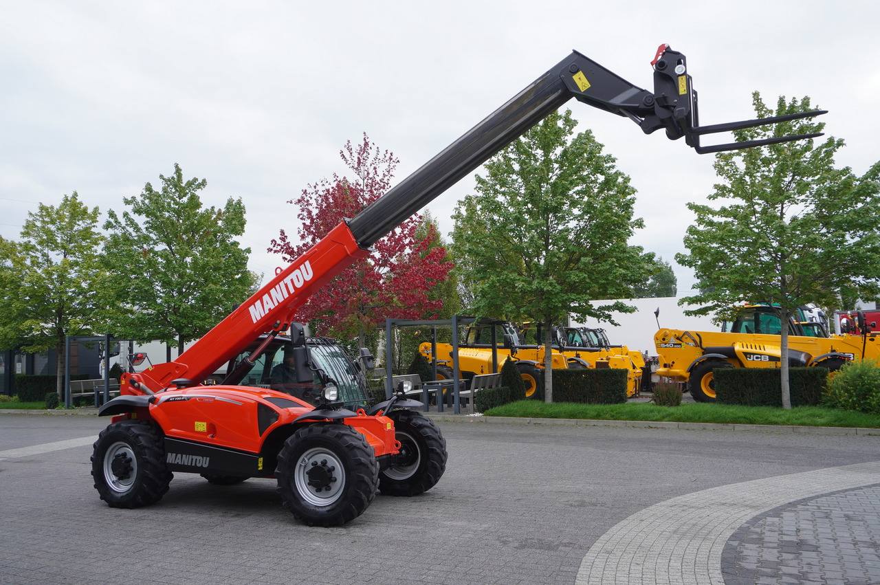 Telescopic wheel loader MANITOU MT 730 H / 7 m reach / 3 t / height 190 cm / 2900 MTH! / Joystick: picture 12