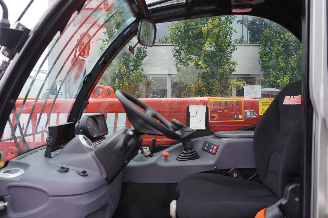 Telescopic wheel loader MANITOU MT 730 H / 7 m reach / 3 t / height 190 cm / 2900 MTH! / Joystick: picture 26