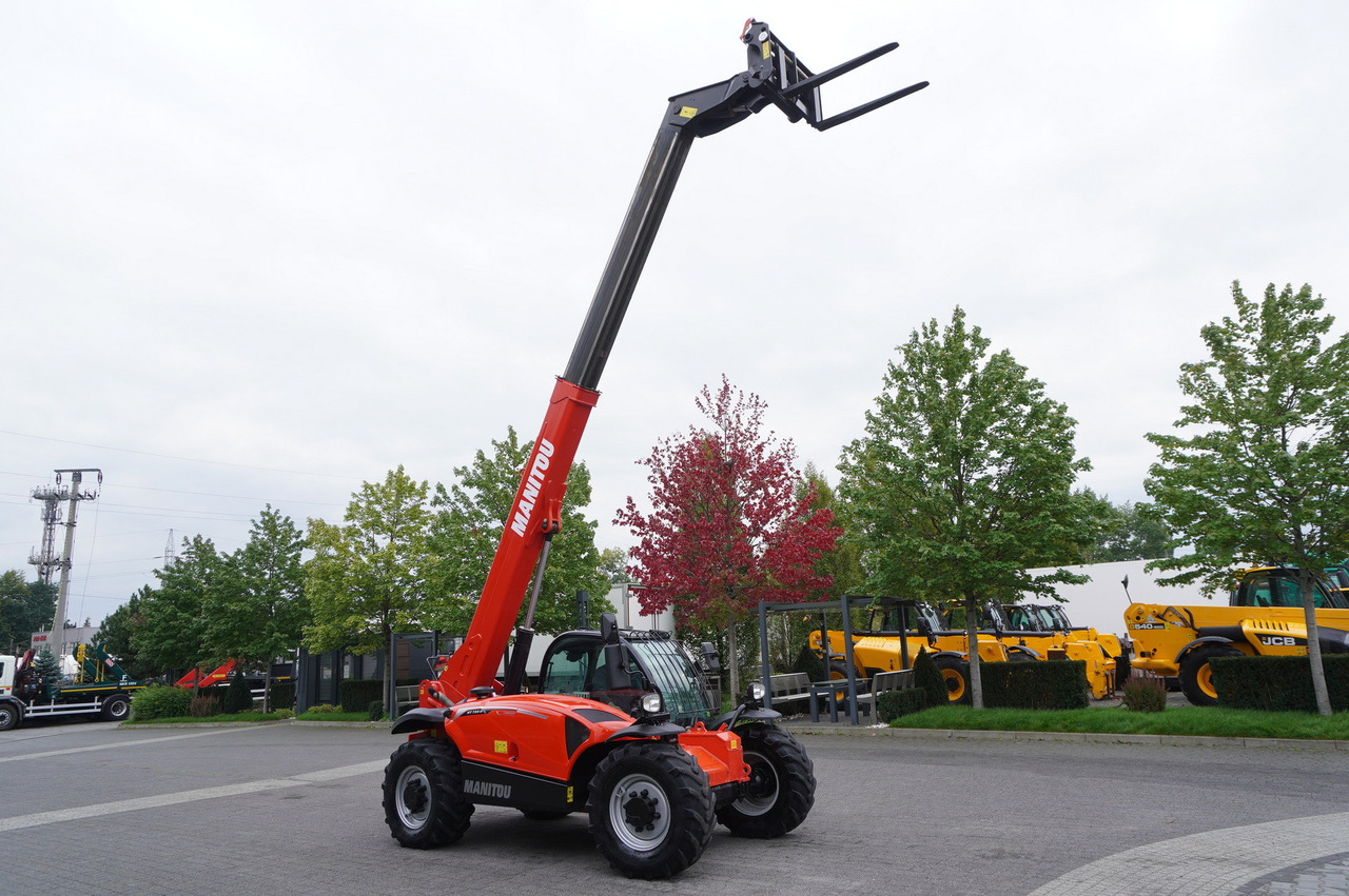 Telescopic wheel loader MANITOU MT 730 H / 7 m reach / 3 t / height 190 cm / 2900 MTH! / Joystick: picture 11