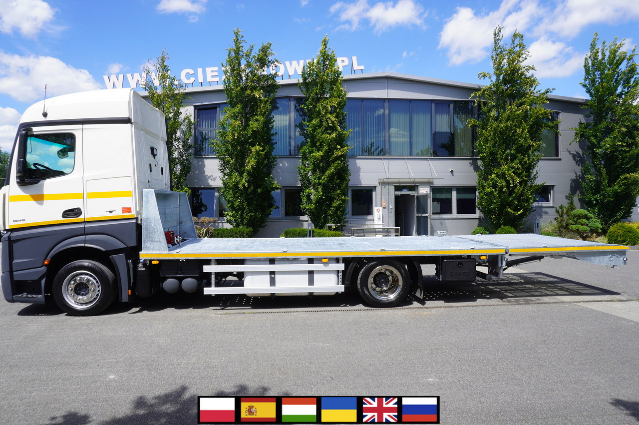 MERCEDES-BENZ Actros 1845 4×2 E6 / NEW tow truck platform 8.3 m / Sleeper cab - Tow truck: picture 1 MERCEDES-BENZ Actros 1845 4×2 E6 / NEW tow truck platform 8.3 m / Sleeper cab - Tow truck: picture 1