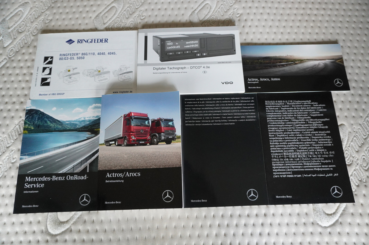 Refrigerator truck MERCEDES-BENZ Actros 2548 MP5 / Krone Refrigerator Multitemperature / Doppelstock 36 EPAL / GIGA Space cabin: picture 30