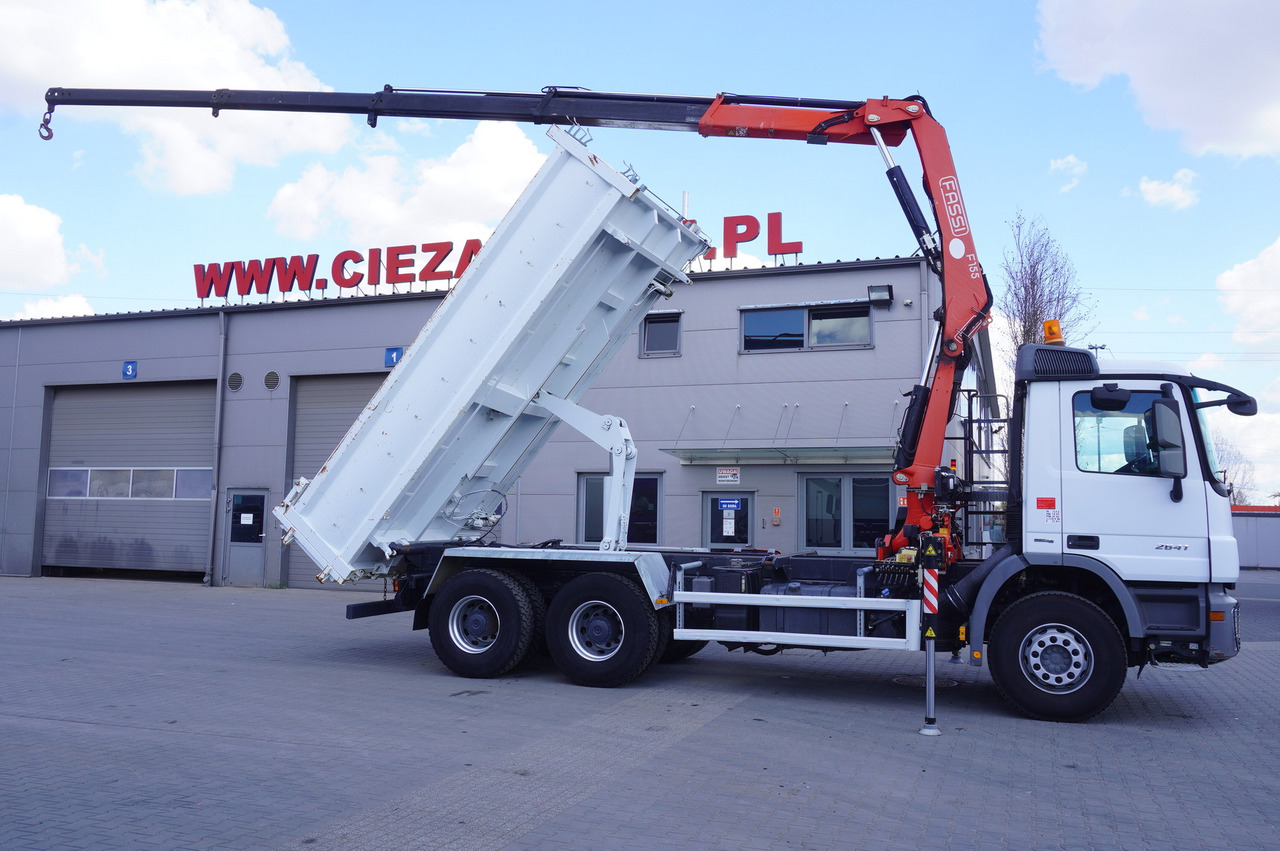 MERCEDES-BENZ Actros 2641 6×4 E5 / Crane / Dumper / 110000 km - Crane truck, Crane truck: picture 3 MERCEDES-BENZ Actros 2641 6×4 E5 / Crane / Dumper / 110000 km - Crane truck, Crane truck: picture 3