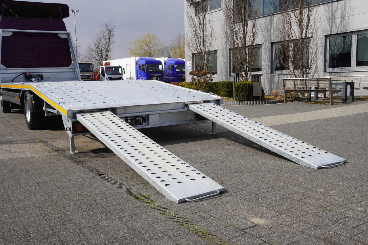 Autotransporter truck MERCEDES-BENZ Atego 1224 / New galvanized tow truck: picture 13