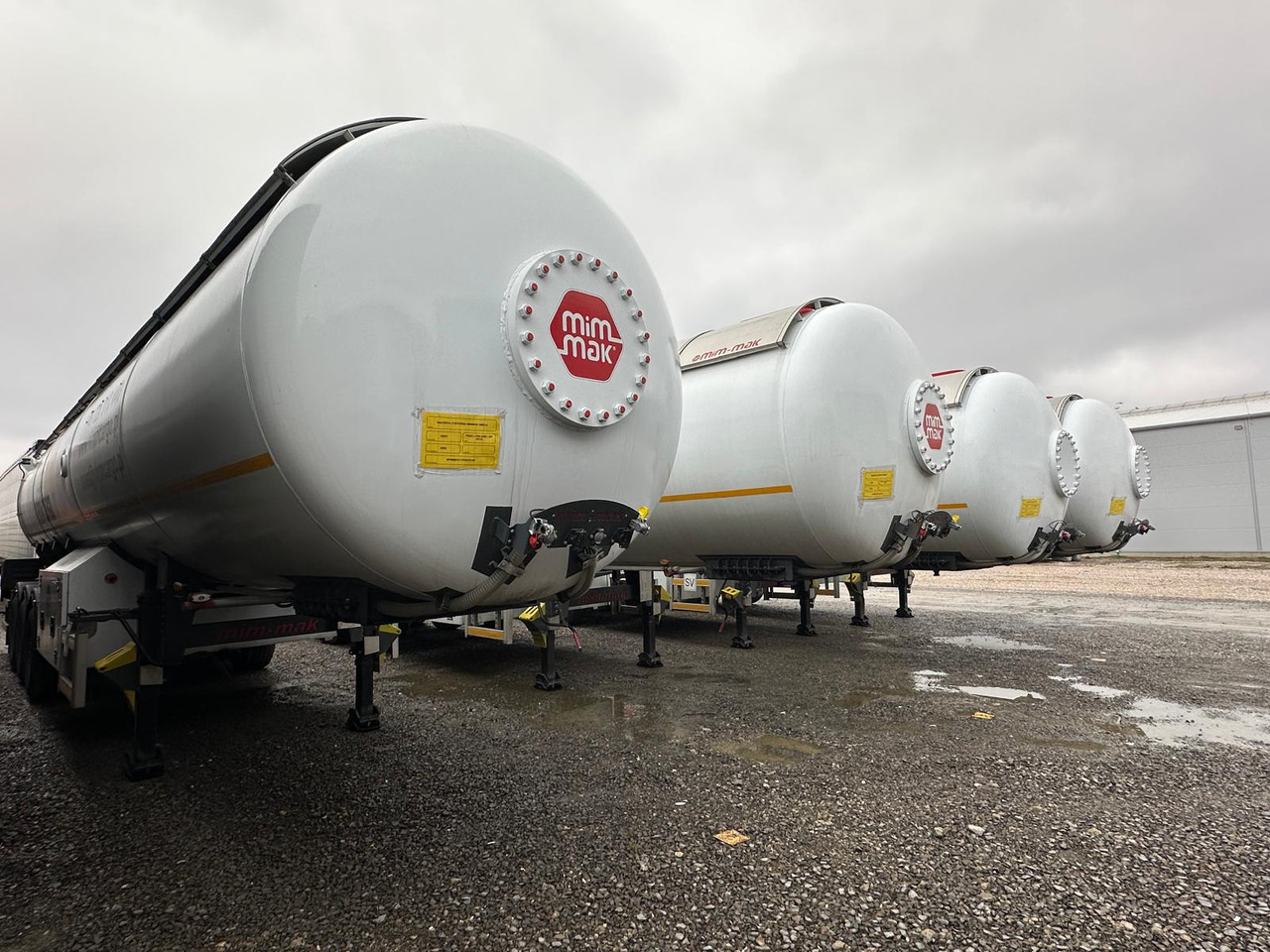 MIMMAK Gas tank semi-trailer MM312 / 2024 / 4 units - Tank semi-trailer: picture 3 MIMMAK Gas tank semi-trailer MM312 / 2024 / 4 units - Tank semi-trailer: picture 3