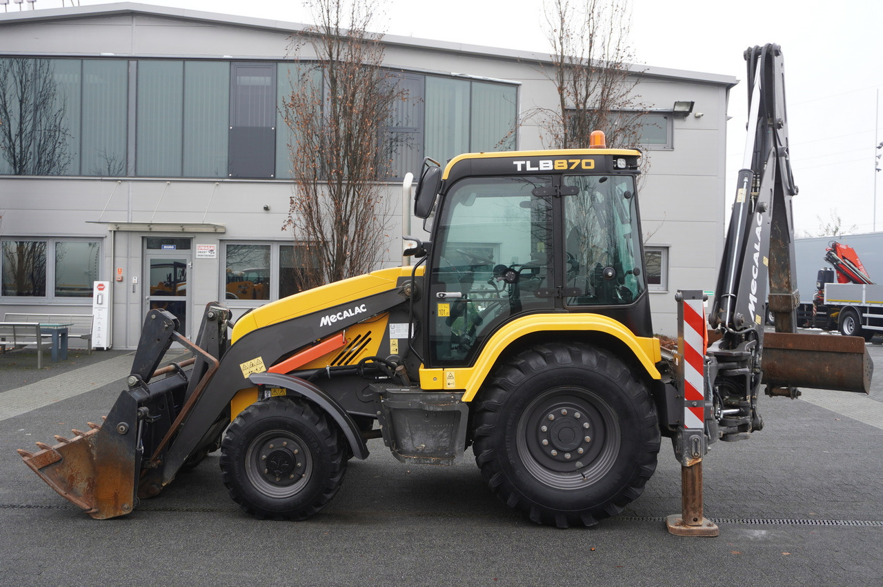 Mecalac TLB870 backhoe loader / 1990 MTH! / joysticks - Backhoe loader: picture 3 Mecalac TLB870 backhoe loader / 1990 MTH! / joysticks - Backhoe loader: picture 3