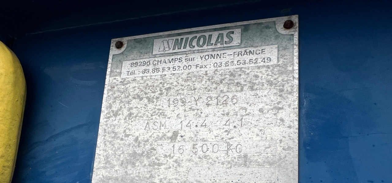 NICOLAS ASM14.4-4.1 terminal tractor 8x2x8 / 200 MTH - Terminal tractor: picture 5 NICOLAS ASM14.4-4.1 terminal tractor 8x2x8 / 200 MTH - Terminal tractor: picture 5