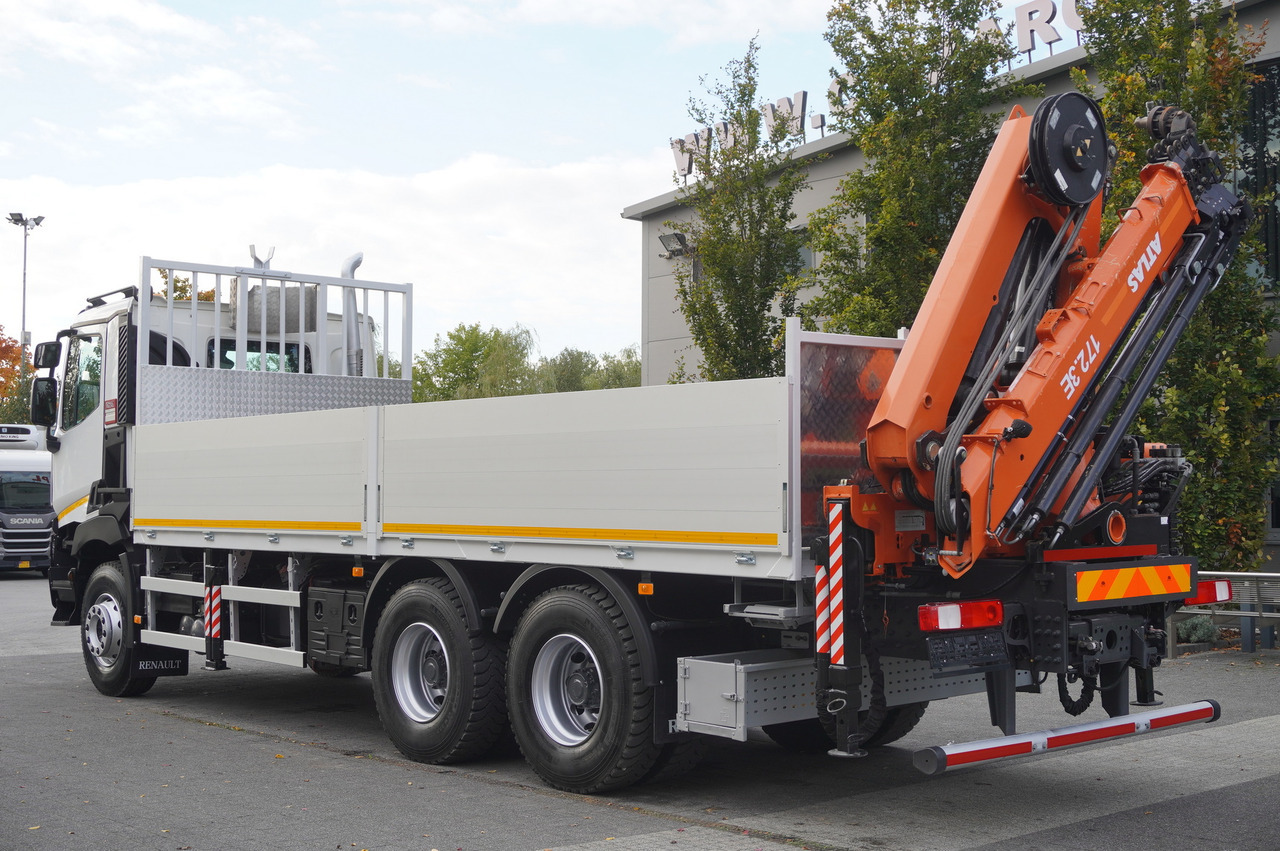 RENAULT C380 Comfort 6x4 / Atlas 172.3E crane / Range 12.3 m / capacity 6.1 t / Flatbed 17 EPAL - Crane truck: picture 5 RENAULT C380 Comfort 6x4 / Atlas 172.3E crane / Range 12.3 m / capacity 6.1 t / Flatbed 17 EPAL - Crane truck: picture 5