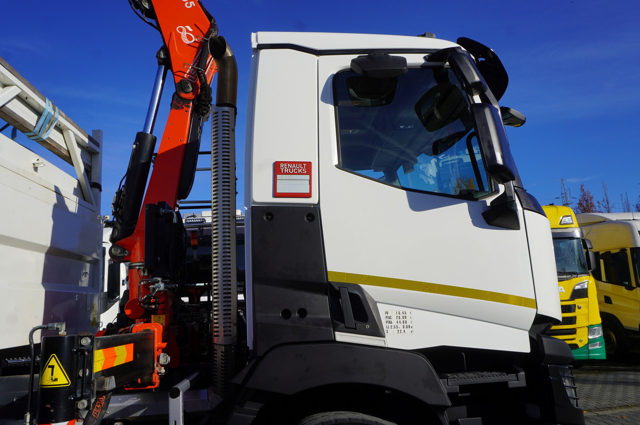 Tipper, Crane truck RENAULT C380 E6 6×4 / HDS Fassi F135 2700 MTH / Range 8 m / 5.6 t lifting capacity / 3-side tipper / Bortmatic: picture 22 Tipper, Crane truck RENAULT C380 E6 6×4 / HDS Fassi F135 2700 MTH / Range 8 m / 5.6 t lifting capacity / 3-side tipper / Bortmatic: picture 22