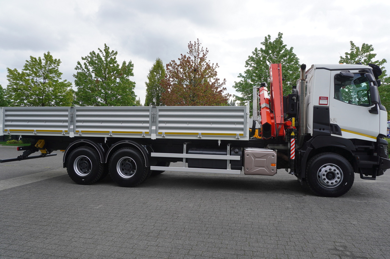 Tipper, Crane truck RENAULT K380 6×4 / FASSI F175 crane 7.85 t / 120 thousand km! / 2-sided tipper: picture 11 Tipper, Crane truck RENAULT K380 6×4 / FASSI F175 crane 7.85 t / 120 thousand km! / 2-sided tipper: picture 11