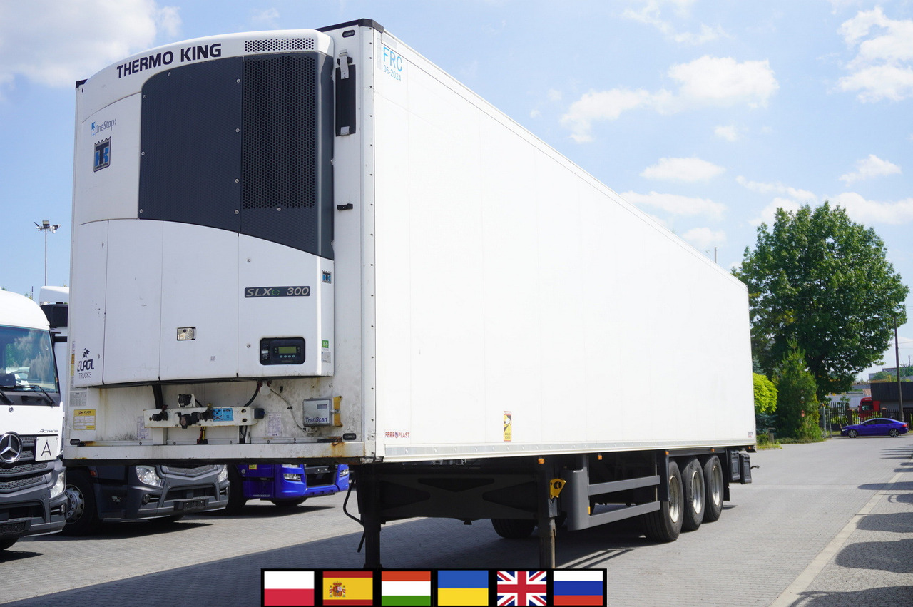 SCHMITZ Schmitz refrigerated semi-trailer / Thermoking SLX E 300 / Doppelstock / 5 units - Refrigerator semi-trailer: picture 1 SCHMITZ Schmitz refrigerated semi-trailer / Thermoking SLX E 300 / Doppelstock / 5 units - Refrigerator semi-trailer: picture 1