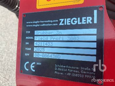ZIEGLER FIELD PROFI 300 (Unused) - Cultivator: picture 5 ZIEGLER FIELD PROFI 300 (Unused) - Cultivator: picture 5