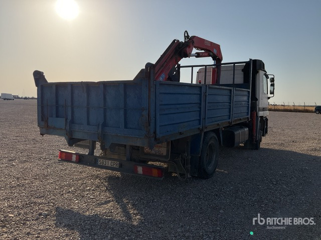 1999 Mercedes-Benz Actros 1831 LS Fassi F150 Articulated Boom on 4x2 Flatbed Truck with Crane - Flail mower/ Mulcher: picture 4 1999 Mercedes-Benz Actros 1831 LS Fassi F150 Articulated Boom on 4x2 Flatbed Truck with Crane - Flail mower/ Mulcher: picture 4
