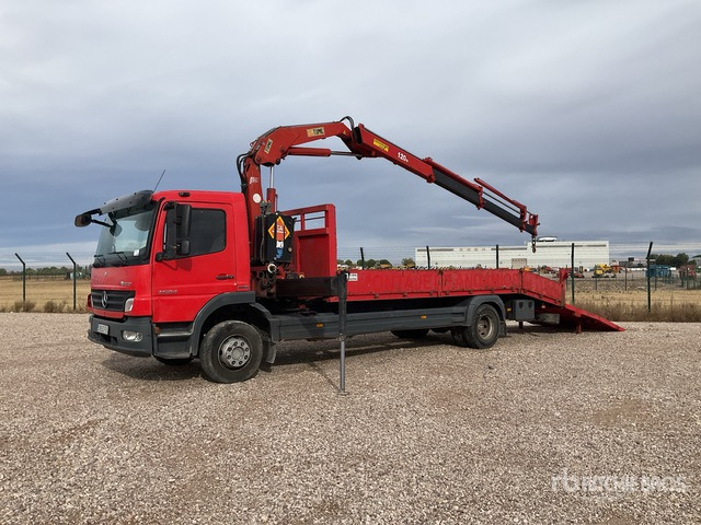 2007 Mercedes-Benz Atego 1524 2007 Toimil 120 3S 4330 kg on 4x2 Flatbed Truck with Crane - Dropside/ Flatbed truck, Crane truck: picture 2 2007 Mercedes-Benz Atego 1524 2007 Toimil 120 3S 4330 kg on 4x2 Flatbed Truck with Crane - Dropside/ Flatbed truck, Crane truck: picture 2
